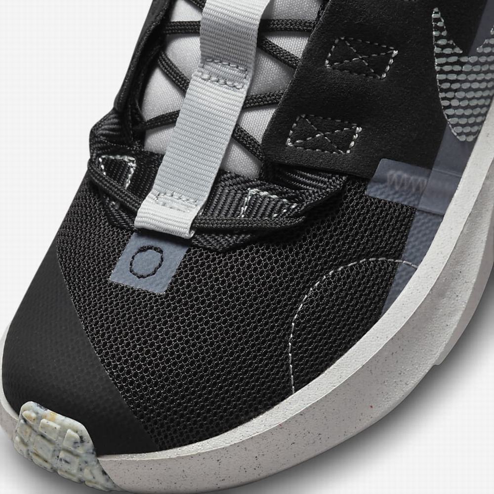 Nike Crater Impact Gyerek Utcai Cipő Fekete Szürke Zöld | NI7098-U90