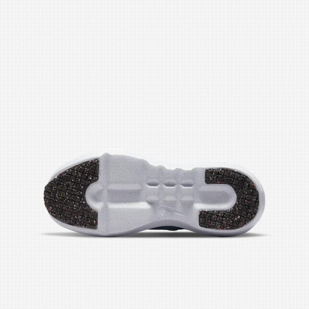 Nike Crater Impact Gyerek Utcai Cipő Sötétkék Szürke Fehér | NI6503-C57
