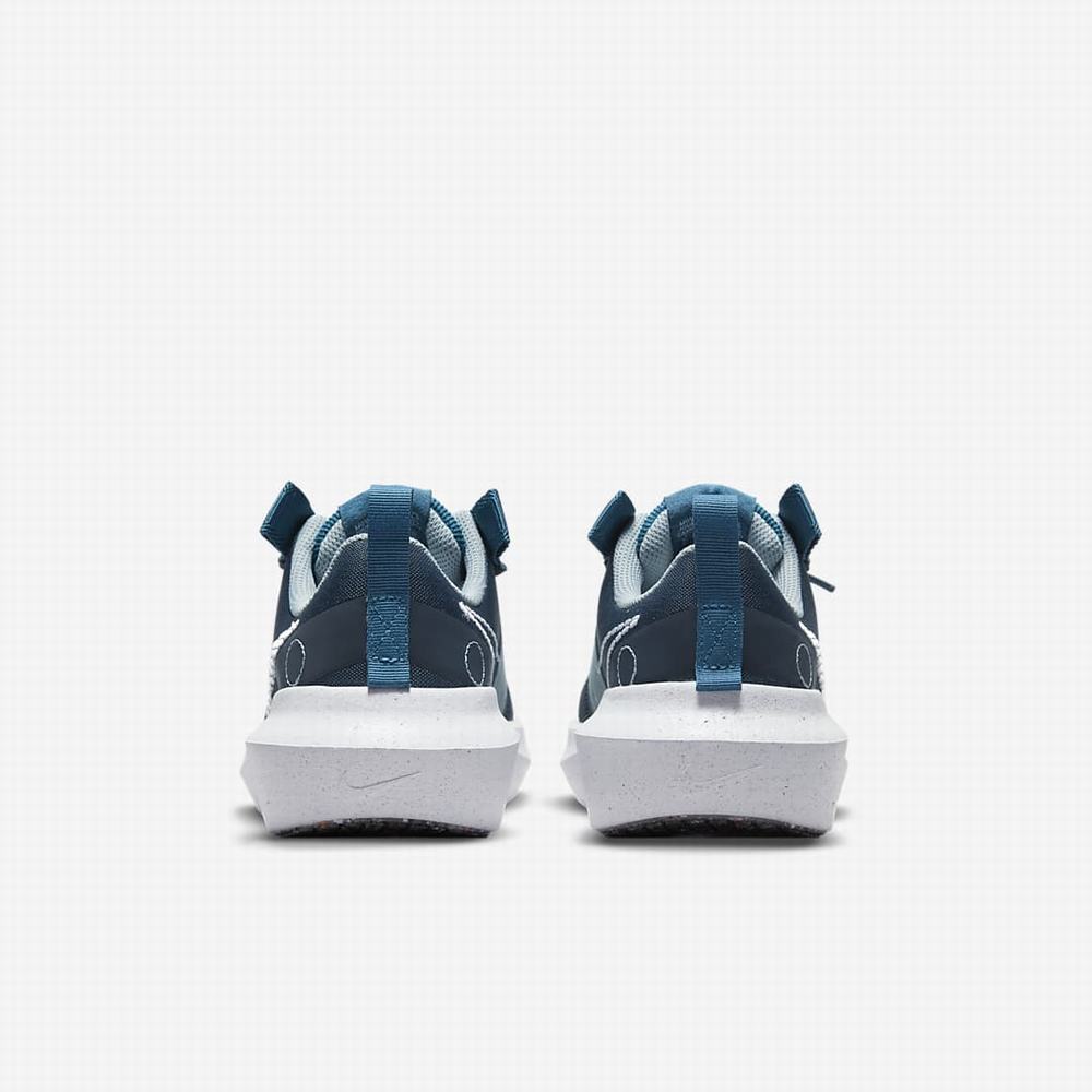 Nike Crater Impact Gyerek Utcai Cipő Sötétkék Szürke Fehér | NI6503-C57