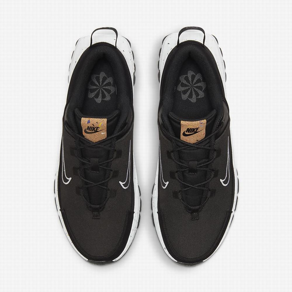Nike Crater Remixa Férfi Utcai Cipő Fekete Sötétszürke Fehér | NI8532-E31