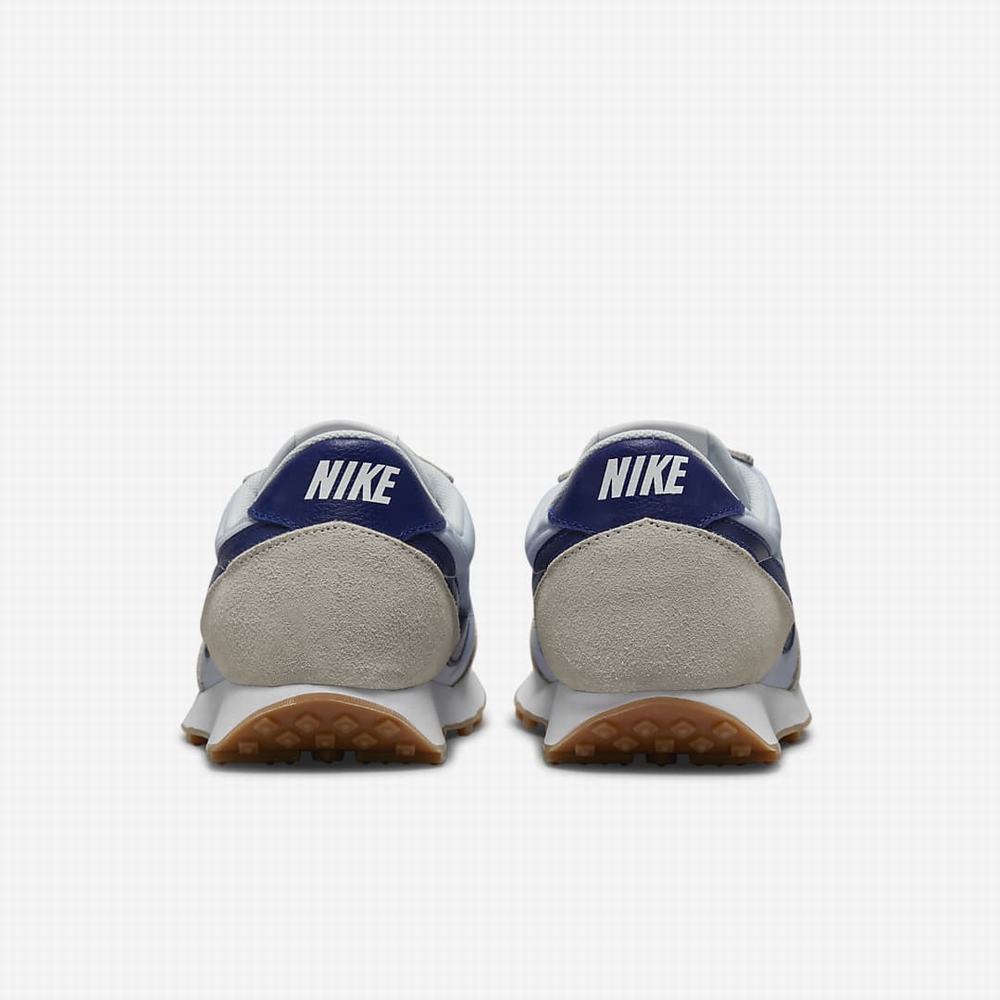 Nike Daybreak Női Utcai Cipő Platina Fehér Világos Barna Királykék | NI7984-Z18