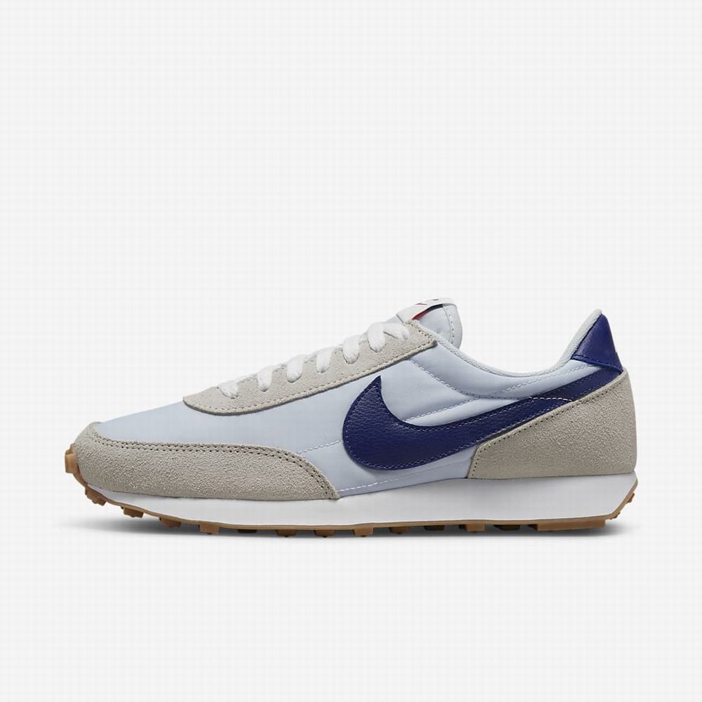 Nike Daybreak Női Utcai Cipő Platina Fehér Világos Barna Királykék | NI7984-Z18