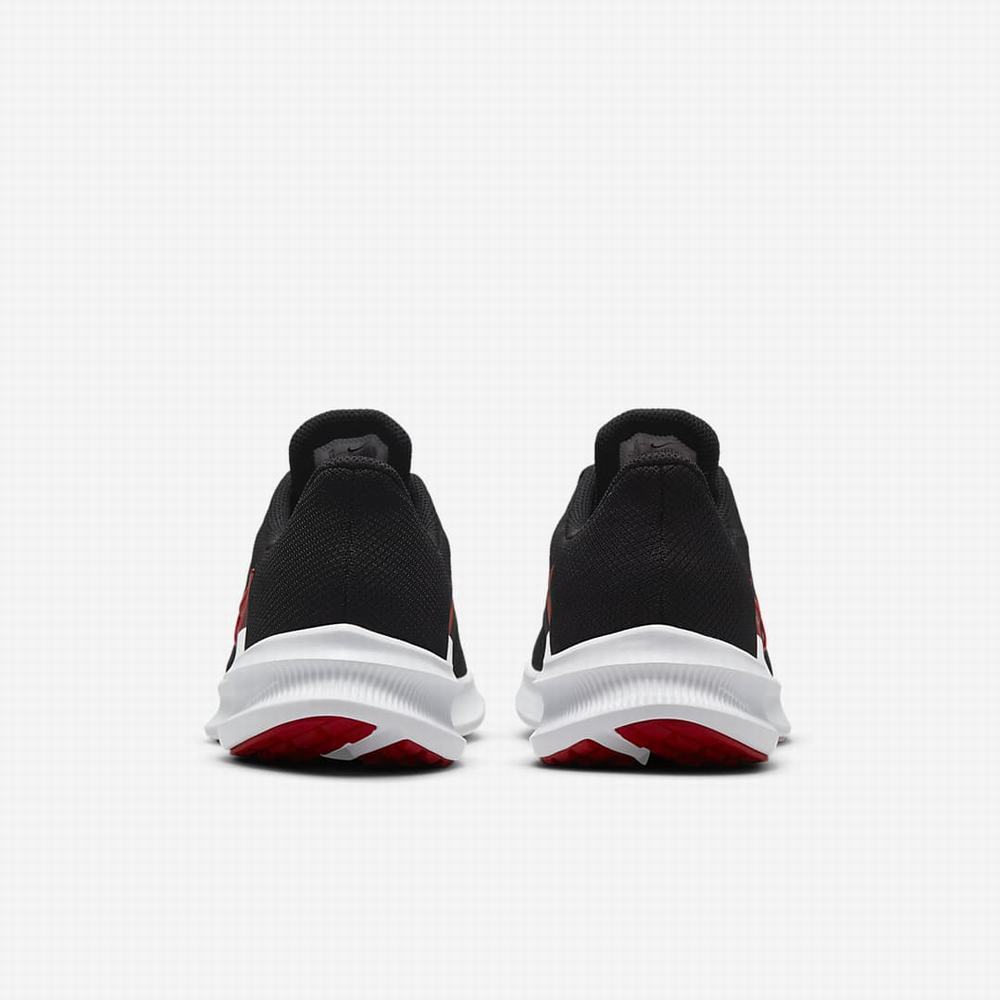 Nike Downshifter 11 Férfi Futócipő Fekete Fehér Sötétszürke Piros | NI4978-H92