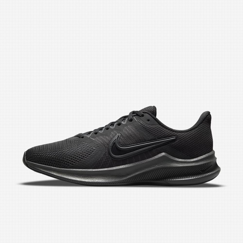 Nike Downshifter 11 (Wide) Női Futócipő Fekete Szürke Sötétszürke | NI0268-U59