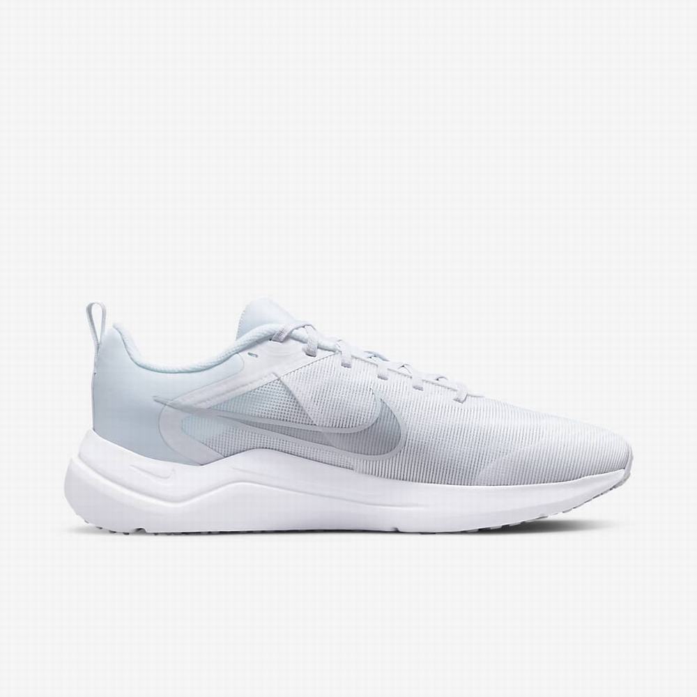 Nike Downshifter 12 Férfi Futócipő Fehér Platina | NI0847-K67