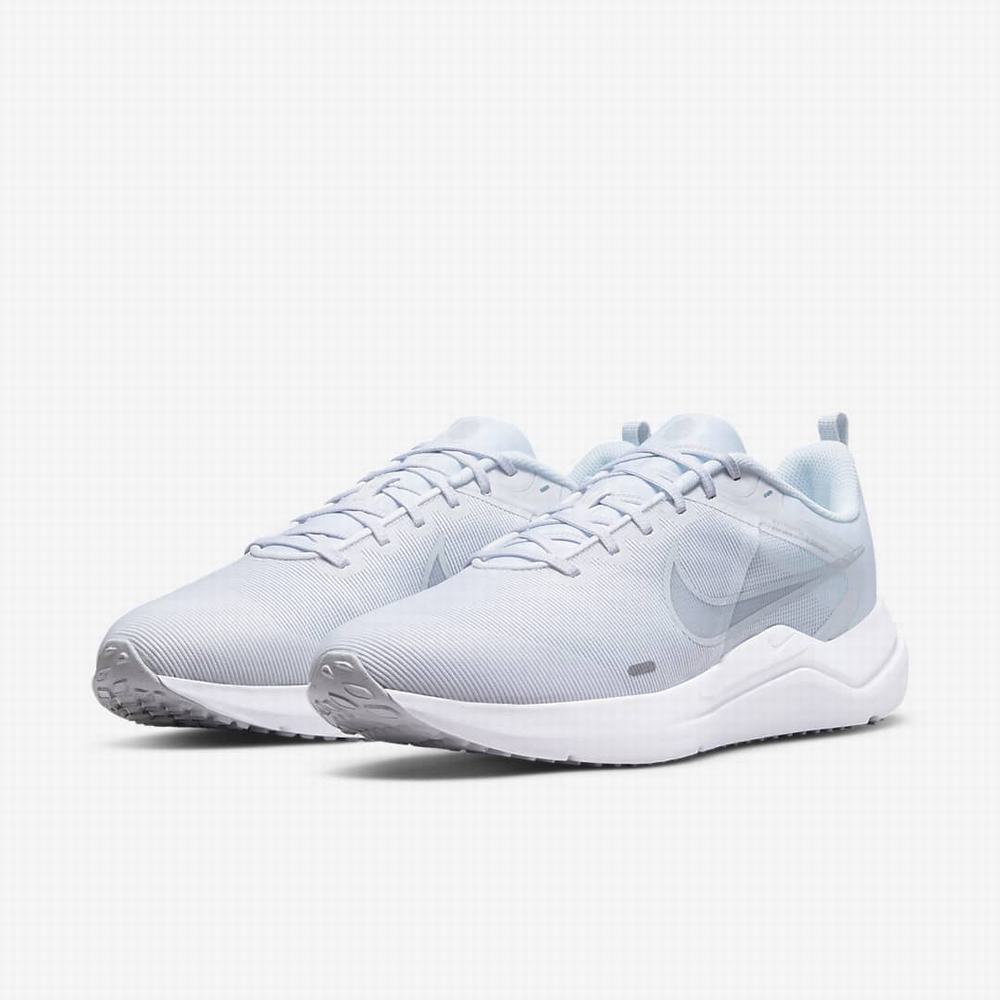 Nike Downshifter 12 Férfi Futócipő Fehér Platina | NI0847-K67
