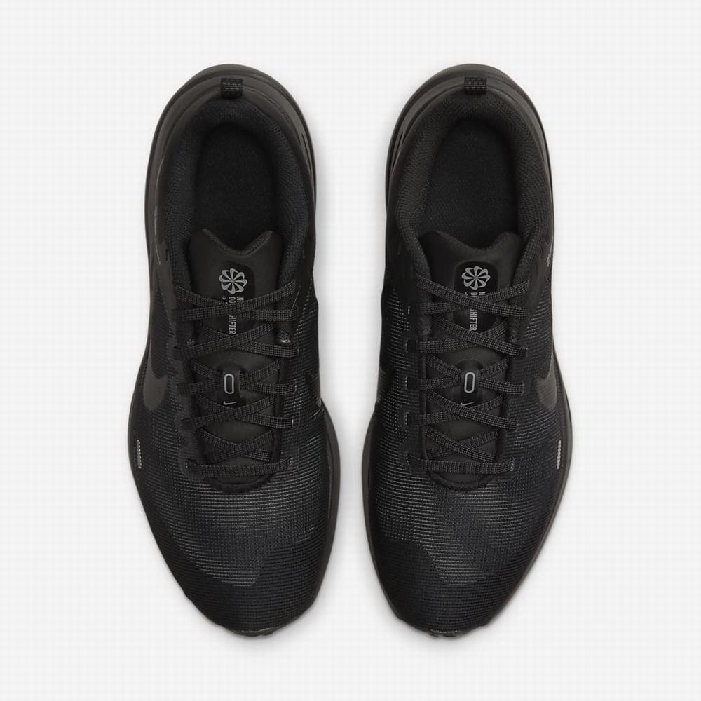 Nike Downshifter 12 Női Futócipő Fekete Sötétszürke Szürke Fekete | NI8374-Z59