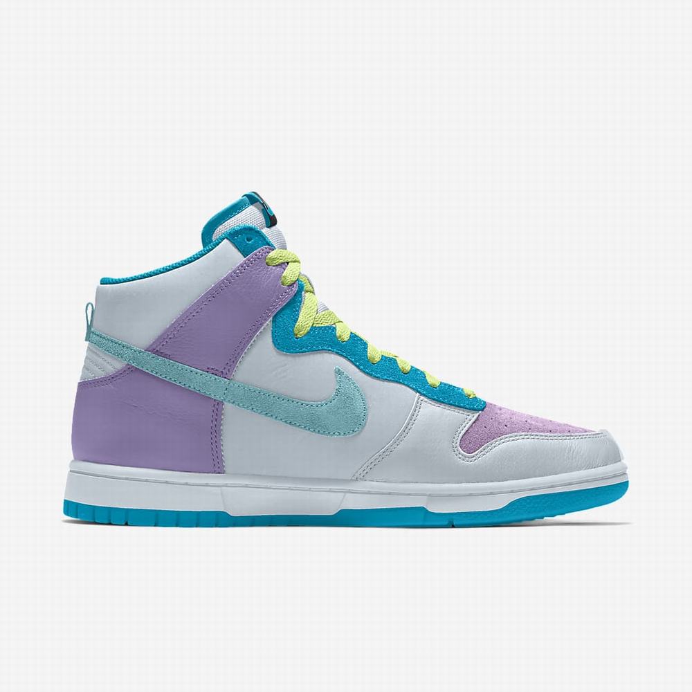 Nike Dunk High By You Női Magasszárú Cipő Színes | NI1502-H69