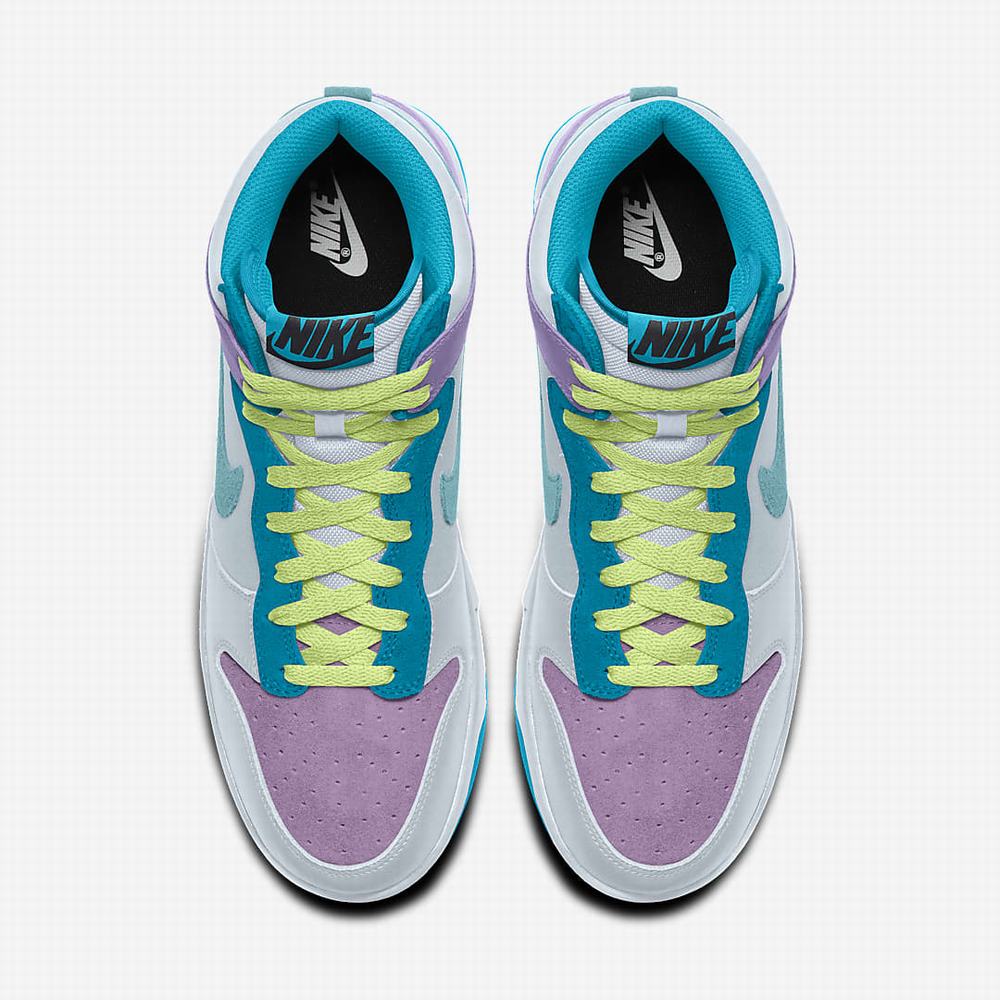 Nike Dunk High By You Női Magasszárú Cipő Színes | NI1502-H69