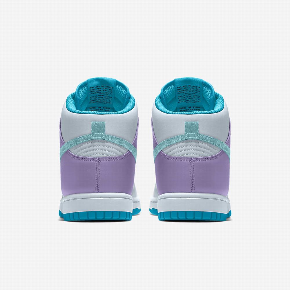 Nike Dunk High By You Női Magasszárú Cipő Színes | NI1502-H69