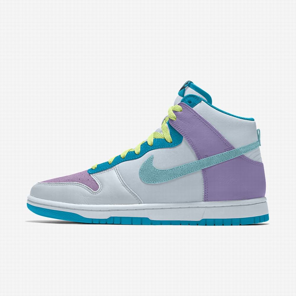 Nike Dunk High By You Női Magasszárú Cipő Színes | NI1502-H69