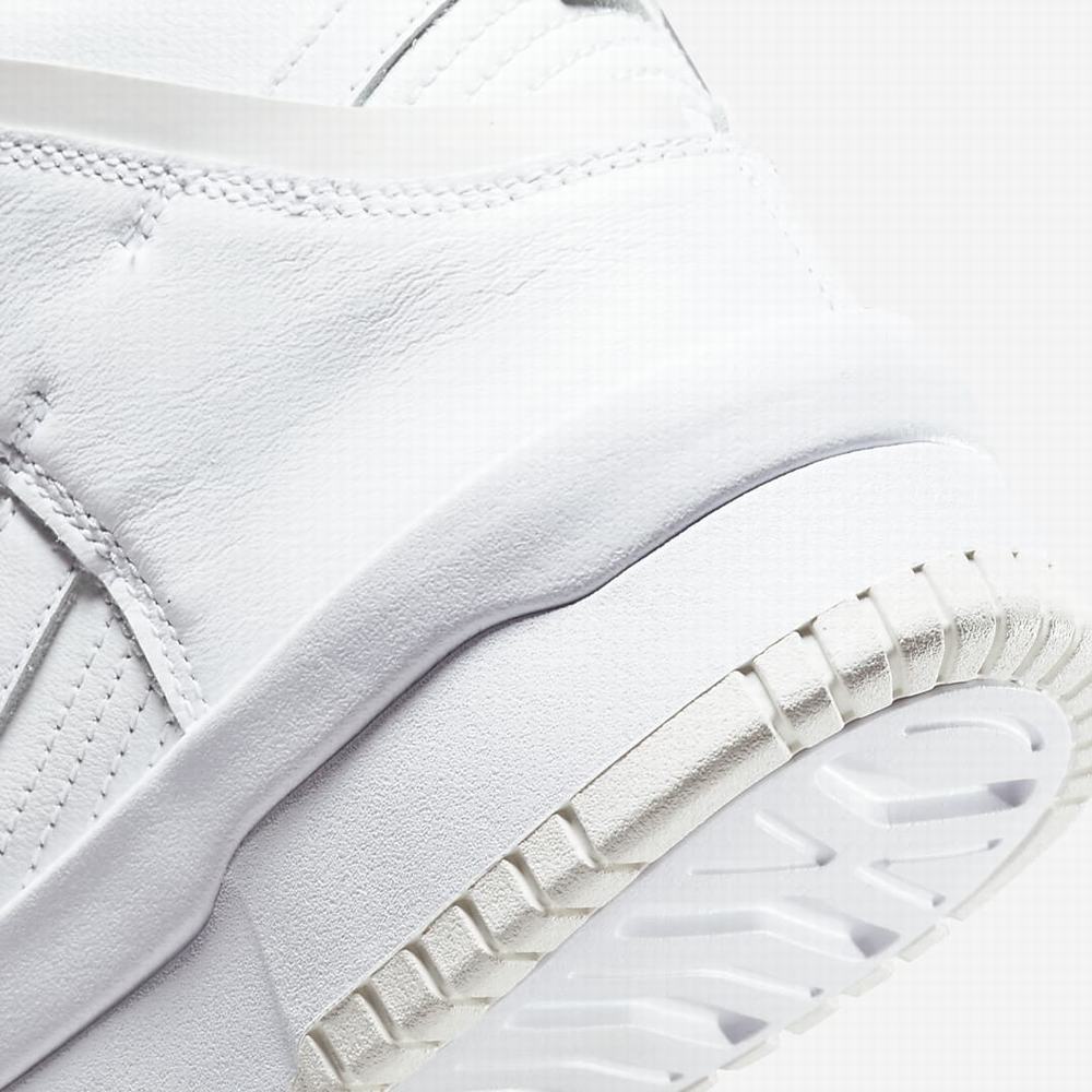Nike Dunk High Up Női Magasszárú Cipő Fehér Fekete Fehér | NI1379-T65