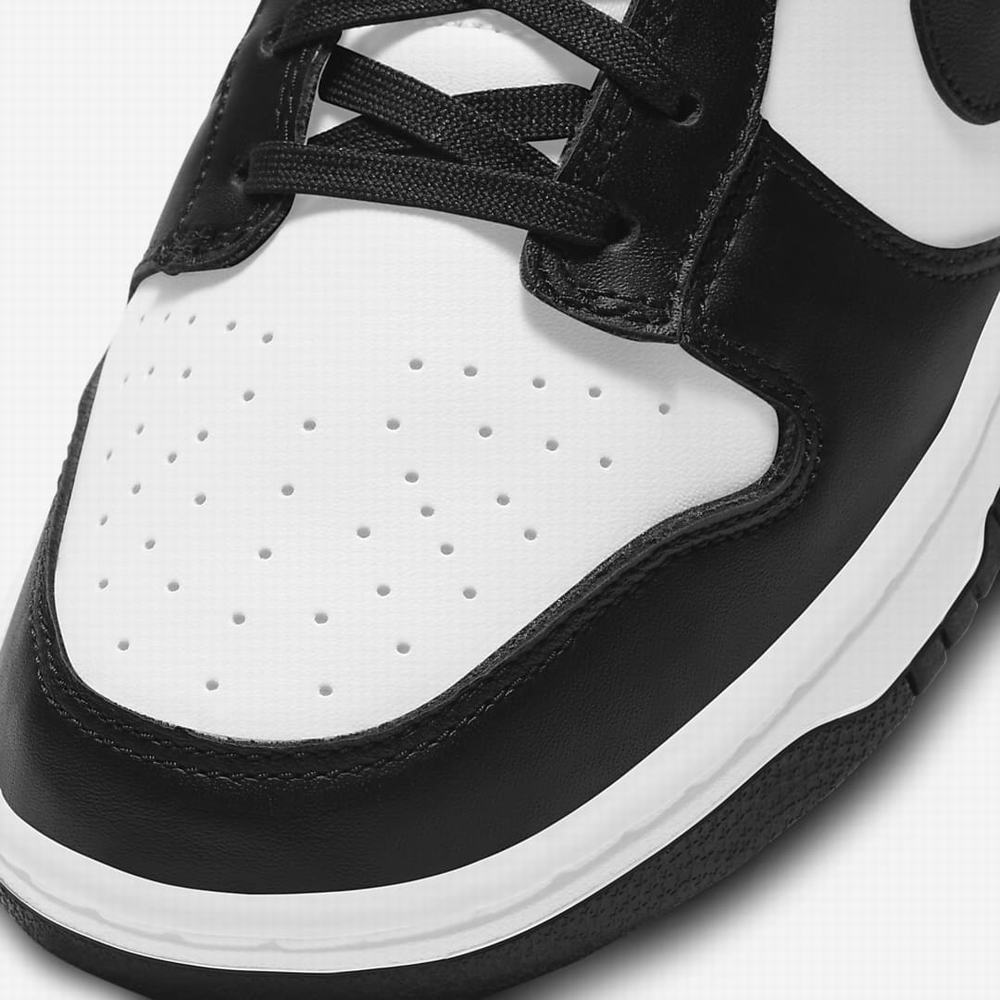 Nike Dunk Low Retro Férfi Utcai Cipő Fehér Fekete | NI8317-V12