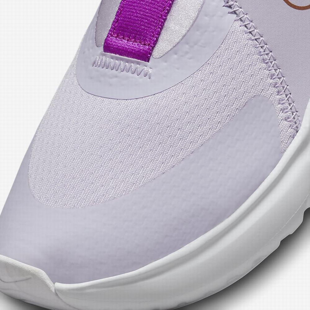 Nike Flex Plus Gyerek Futócipő Lila Menta Fehér Metal Réz | NI6987-Q48
