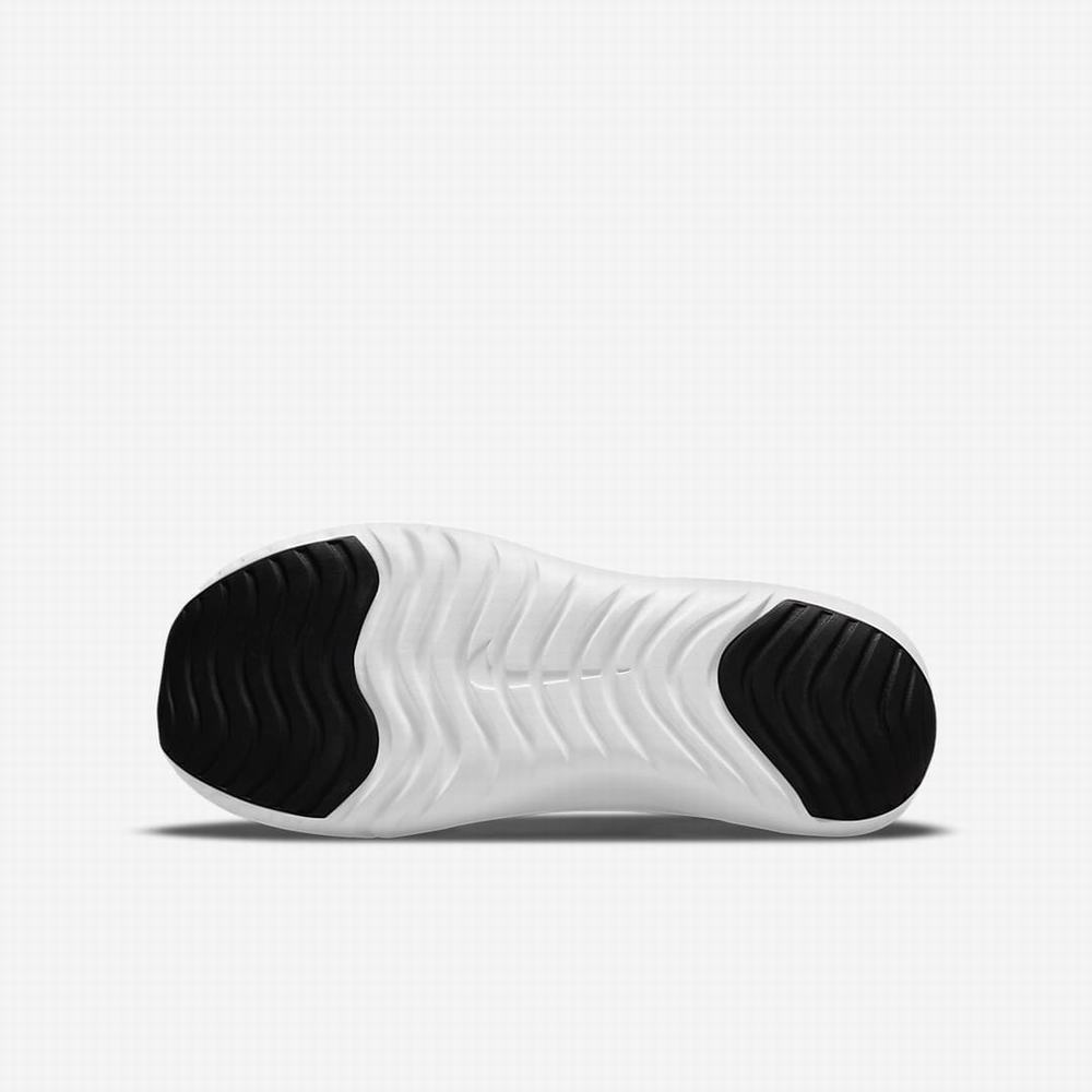 Nike Flex Plus Gyerek Utcai Cipő Fekete Fehér | NI4310-S35