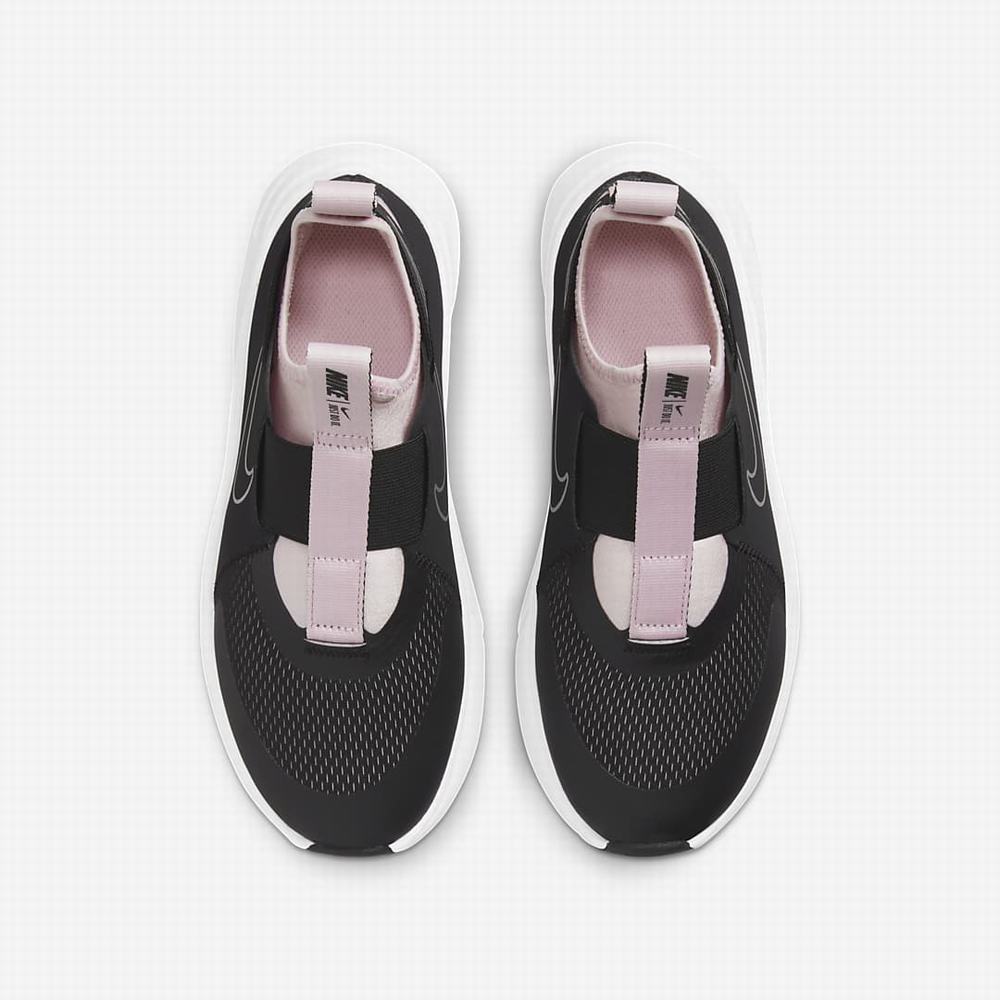 Nike Flex Plus Gyerek Utcai Cipő Fekete Rózsaszín Metal Titán | NI6150-D19