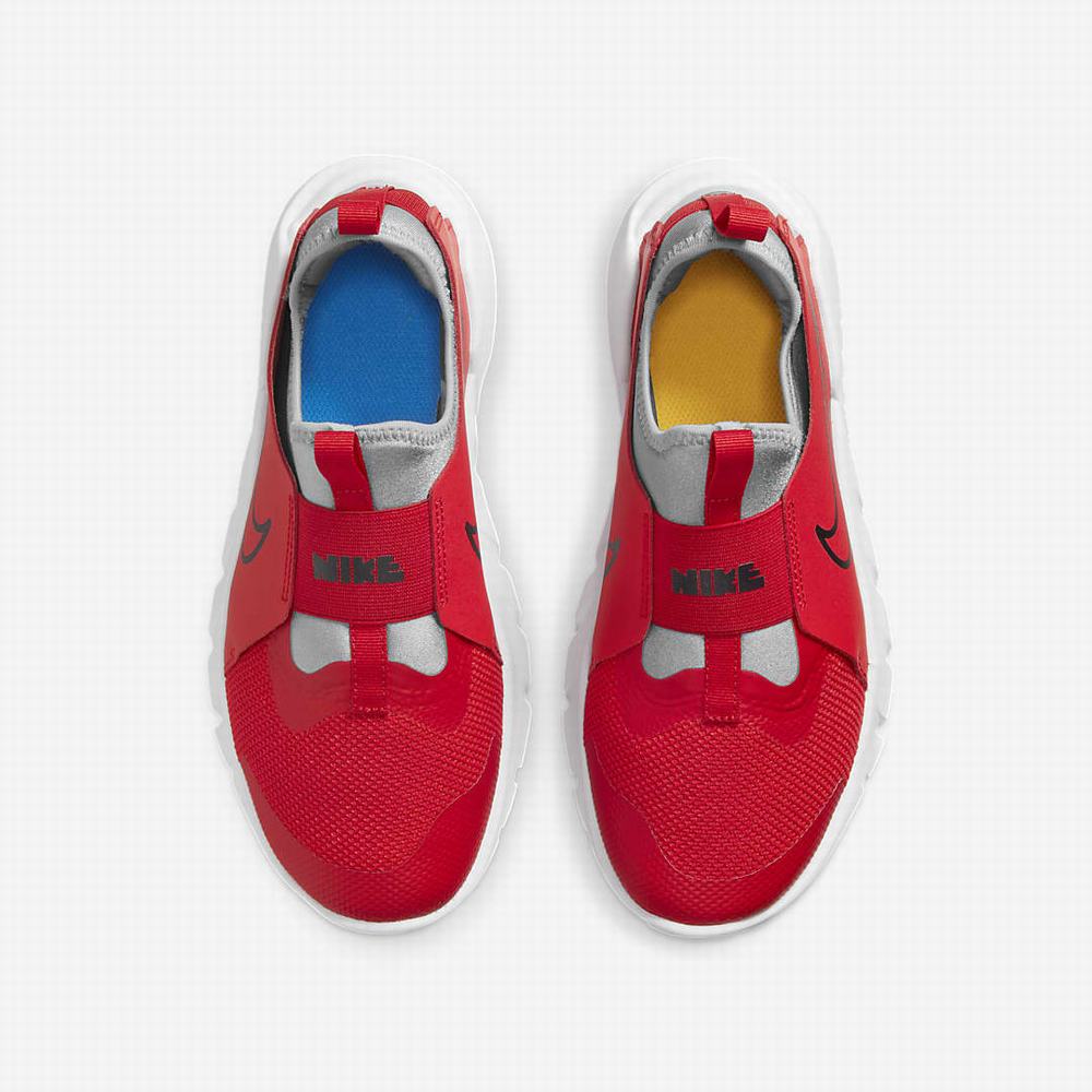 Nike Flex Runner 2 Gyerek Futócipő Piros Világos Szürke Kék Fekete | NI8043-R19