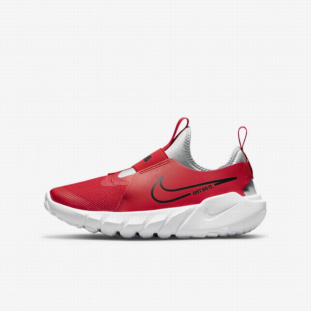 Nike Flex Runner 2 Gyerek Futócipő Piros Világos Szürke Kék Fekete | NI8043-R19