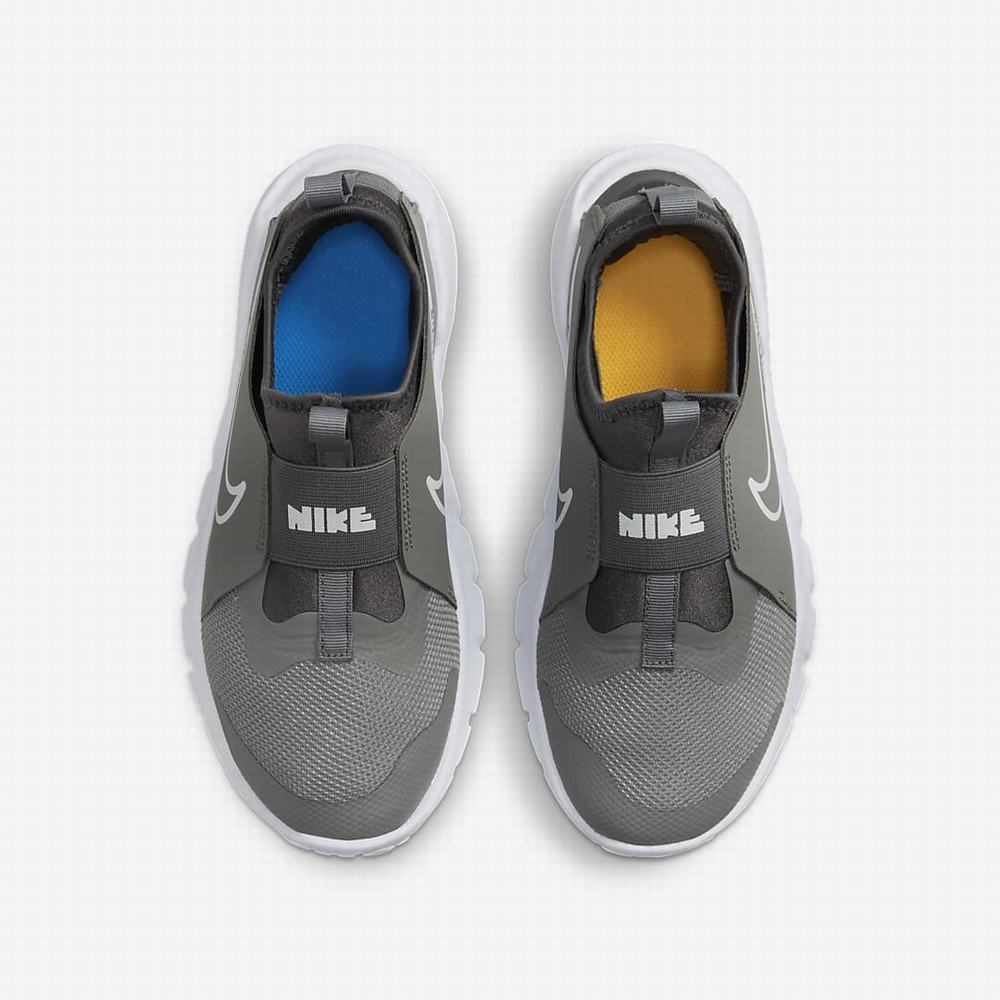 Nike Flex Runner 2 Gyerek Futócipő Szürke Kék Fehér | NI0143-X98