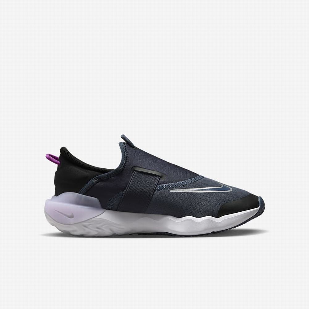 Nike Flow Gyerek Futócipő Kék Lila Metal Titán | NI2907-C48