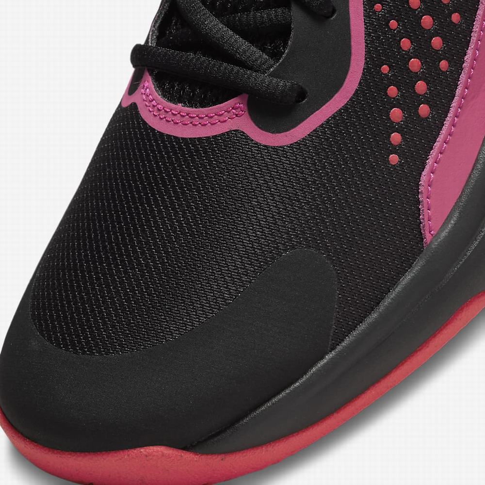 Nike Fly.By Mid 3 Női Kosárlabda Cipő Fekete Rózsaszín Piros | NI1823-M03