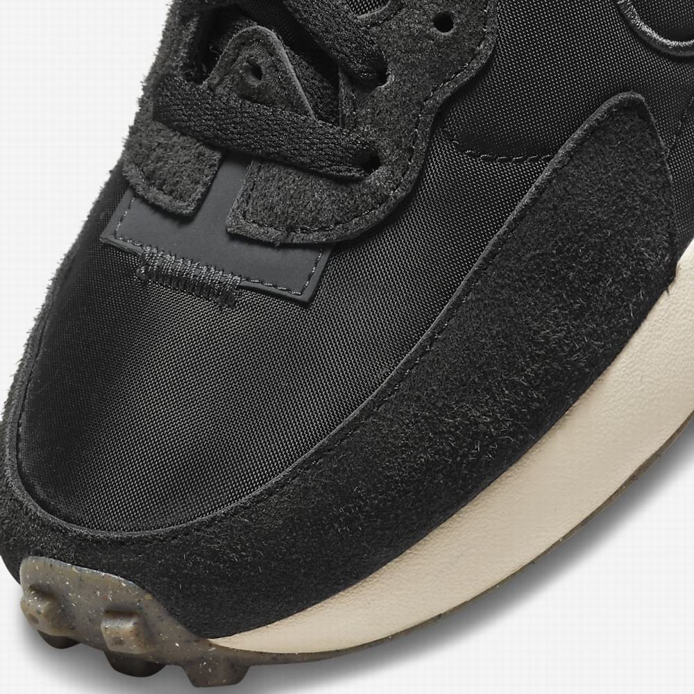 Nike Fontanka Waffle Női Utcai Cipő Fekete Sötétszürke Fekete | NI5064-K03