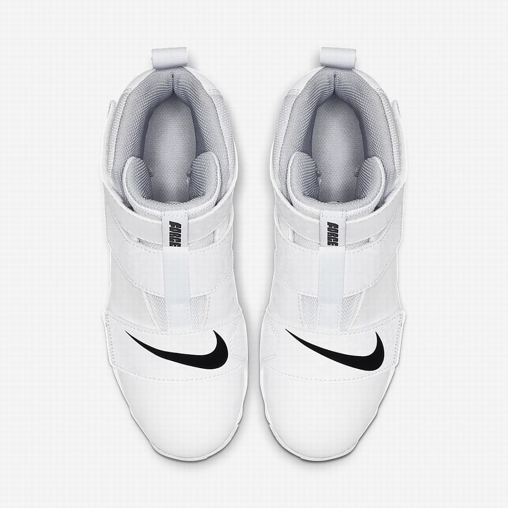 Nike Force Savage Shark 2 Gyerek Focicipő Fehér Szürke Fekete | NI8319-R30