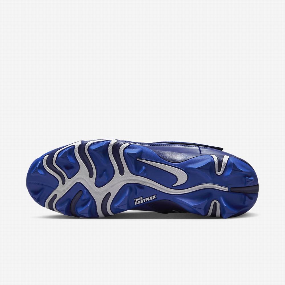 Nike Force Trout 8 Keystone Férfi Baseball Cipő Királykék Kék Fehér | NI5786-W10