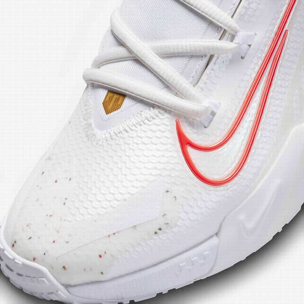Nike Force Zoom Trout 8 Turf Férfi Baseball Cipő Fehér Fekete Világos Piros | NI7915-H84