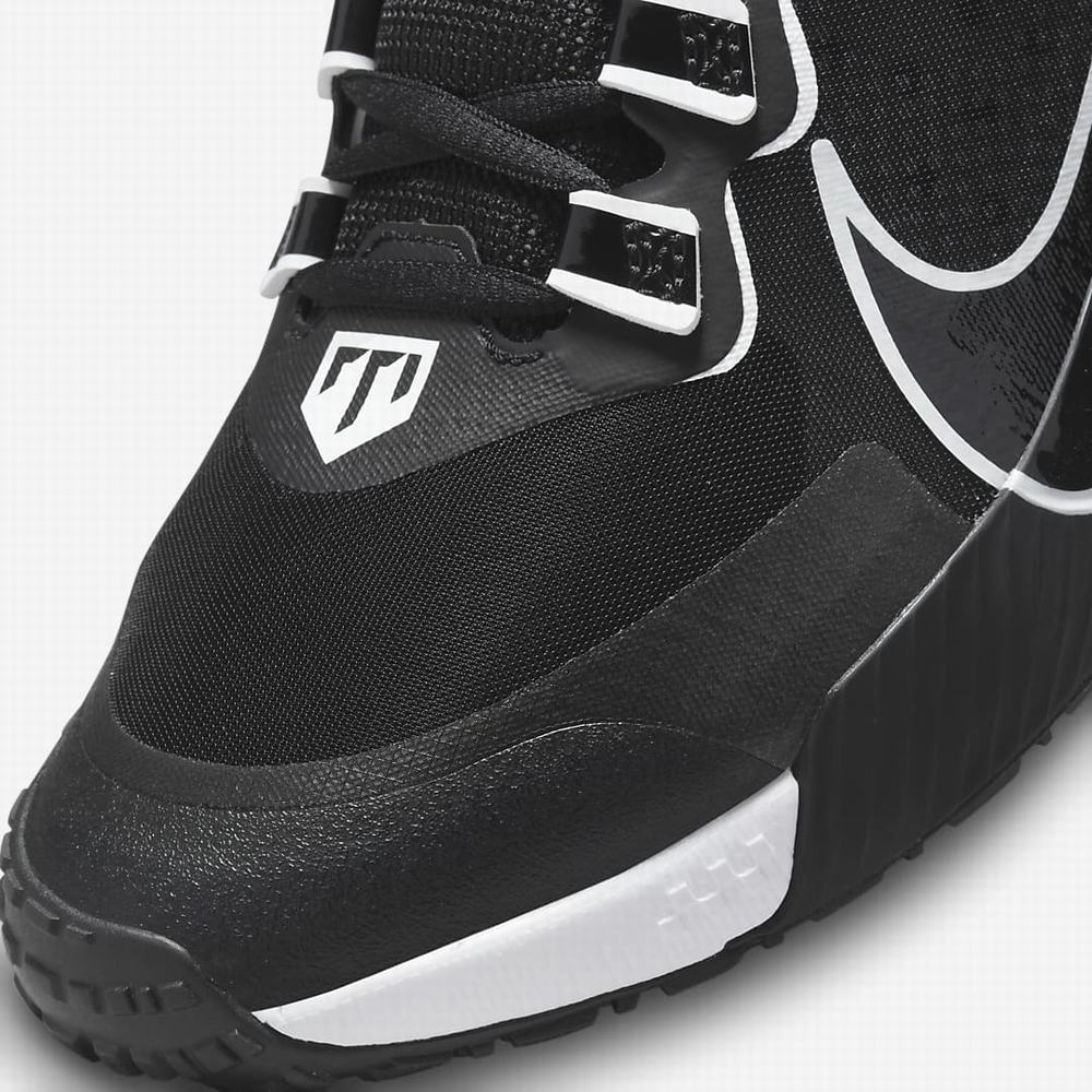 Nike Force Zoom Trout LTD Turf Férfi Baseball Cipő Fekete Türkiz Fehér | NI5269-F25