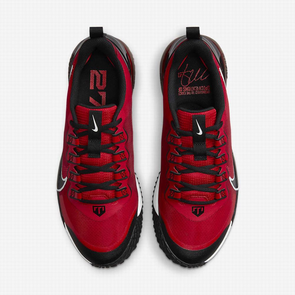 Nike Force Zoom Trout LTD Turf Férfi Baseball Cipő Piros Fehér Világos Piros Fekete | NI7012-A58