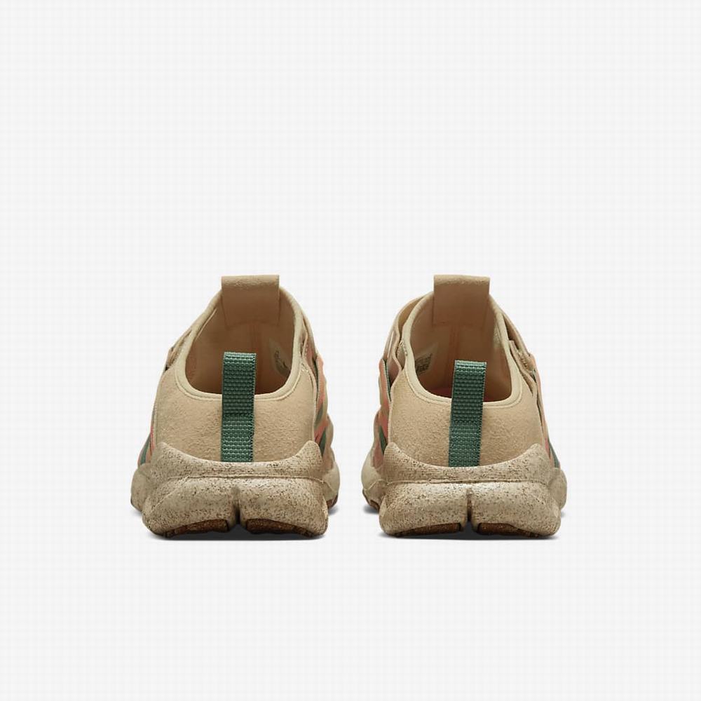 Nike Free Crater Trail Moc N7 Női Utcai Cipő Khaki Rózsaszín Narancssárga | NI7349-L72