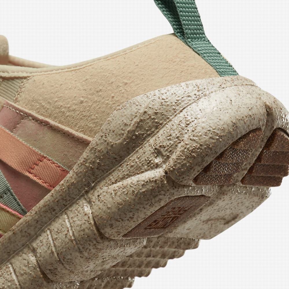Nike Free Crater Trail Moc N7 Női Utcai Cipő Khaki Rózsaszín Narancssárga | NI7349-L72