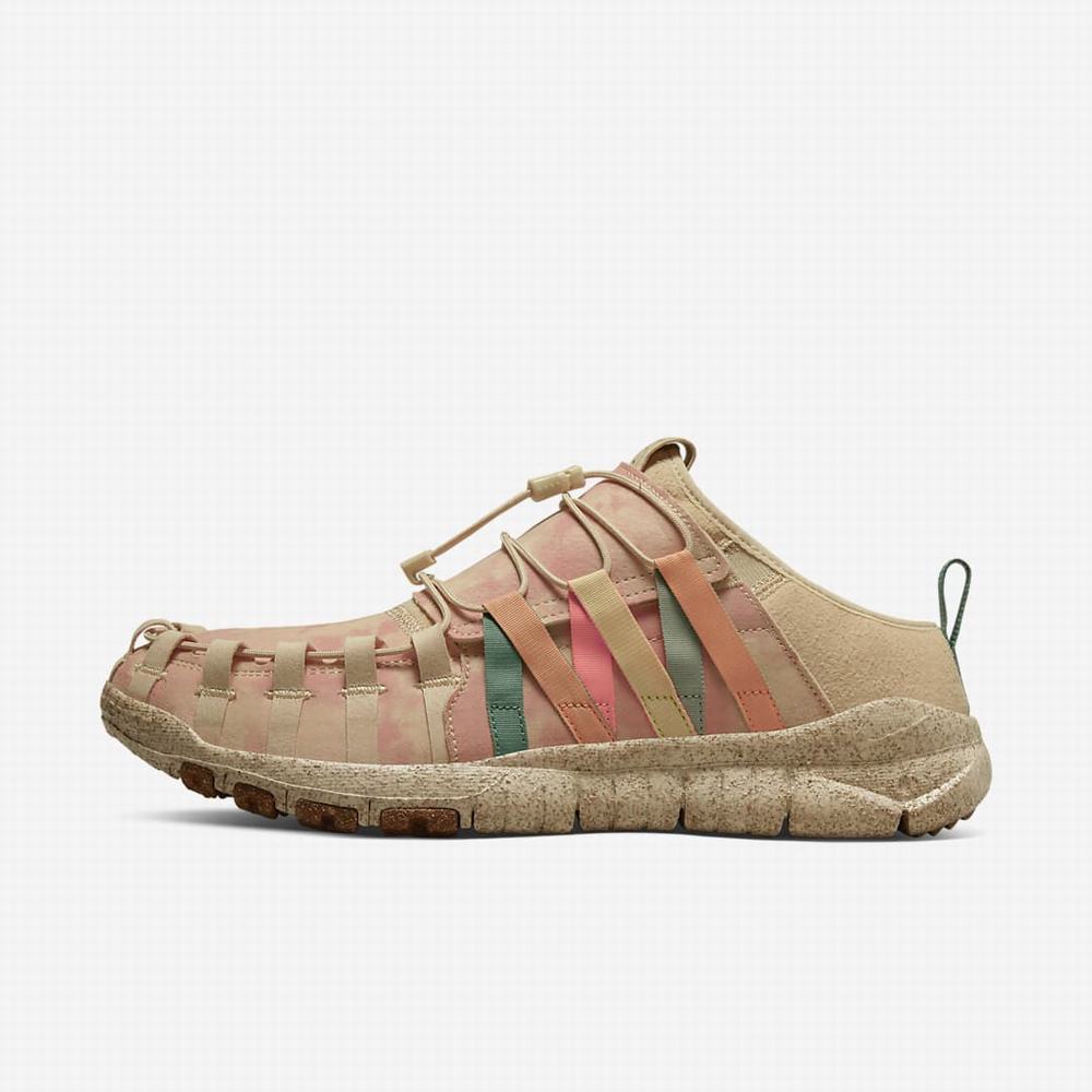 Nike Free Crater Trail Moc N7 Női Utcai Cipő Khaki Rózsaszín Narancssárga | NI7349-L72