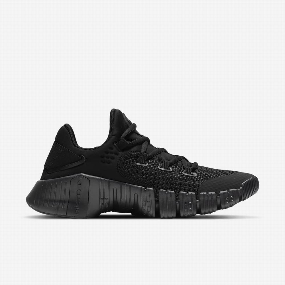 Nike Free Metcon 4 Férfi Edzőcipő Fekete | NI9207-S14