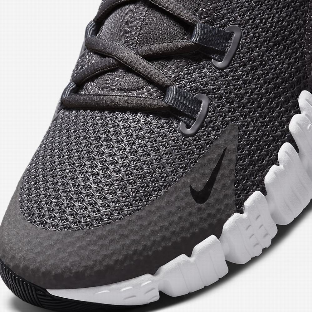 Nike Free Metcon 4 Férfi Edzőcipő Szürke Szürke Fehér Fekete | NI7968-B26