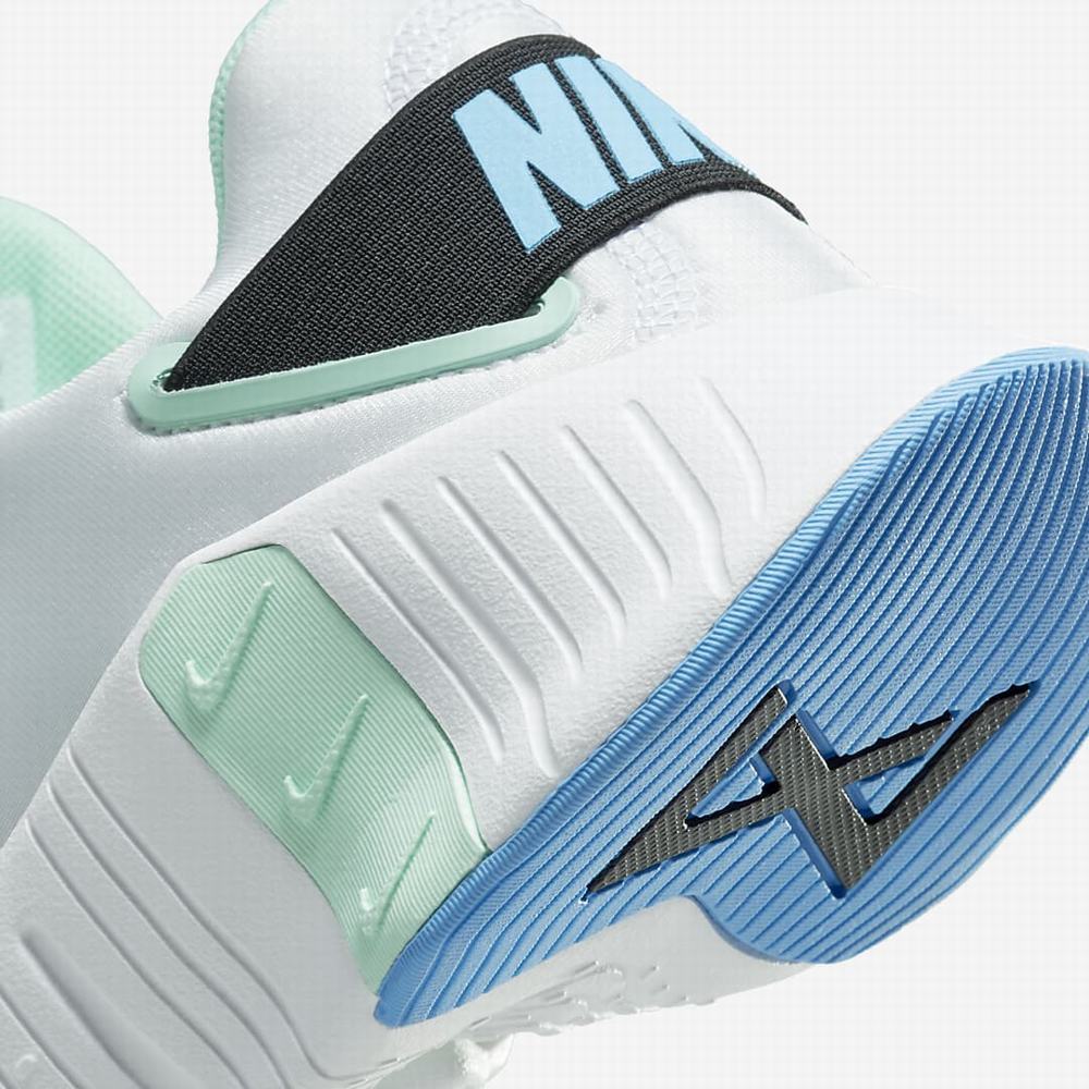 Nike Free Metcon 4 Női Edzőcipő Fehér Menta Kék Metal Titán | NI2458-X85