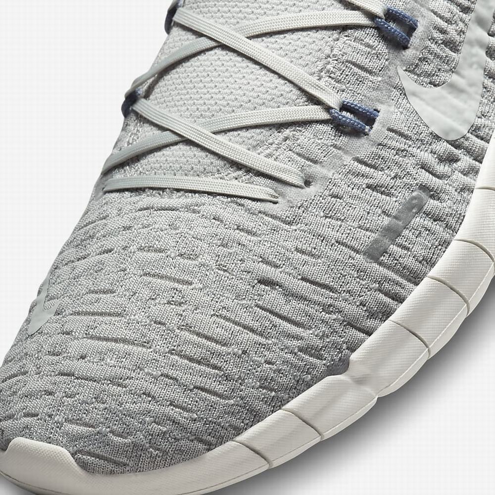 Nike Free Run 5.0 Férfi Futócipő Szürke Világos Szürke Platina | NI9126-J35