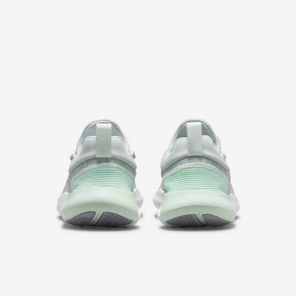 Nike Free Run 5.0 Női Futócipő Platina Zöld Menta Fehér | NI7386-R59