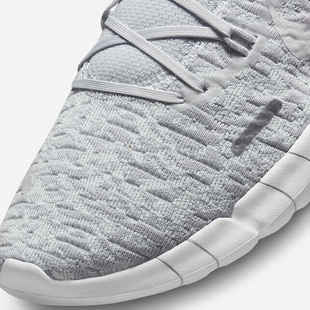 Nike Free Run 5.0 Női Futócipő Platina Zöld Menta Fehér | NI7386-R59