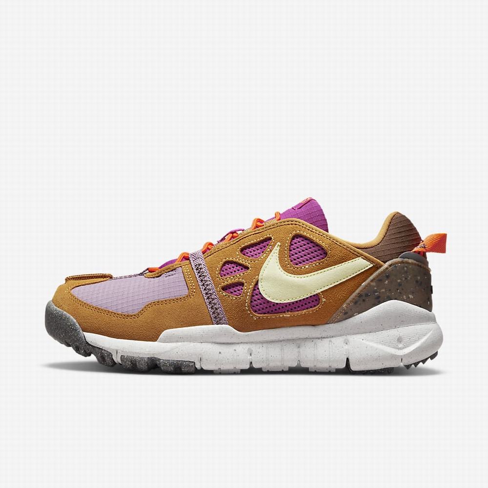 Nike Free Terra Vista Next Nature Férfi Utcai Cipő Barna Lila | NI7169-J05