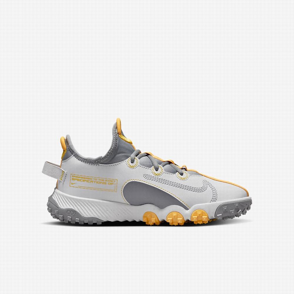 Nike Future Field Gyerek Focicipő Szürke Narancssárga Sárga | NI2573-X81