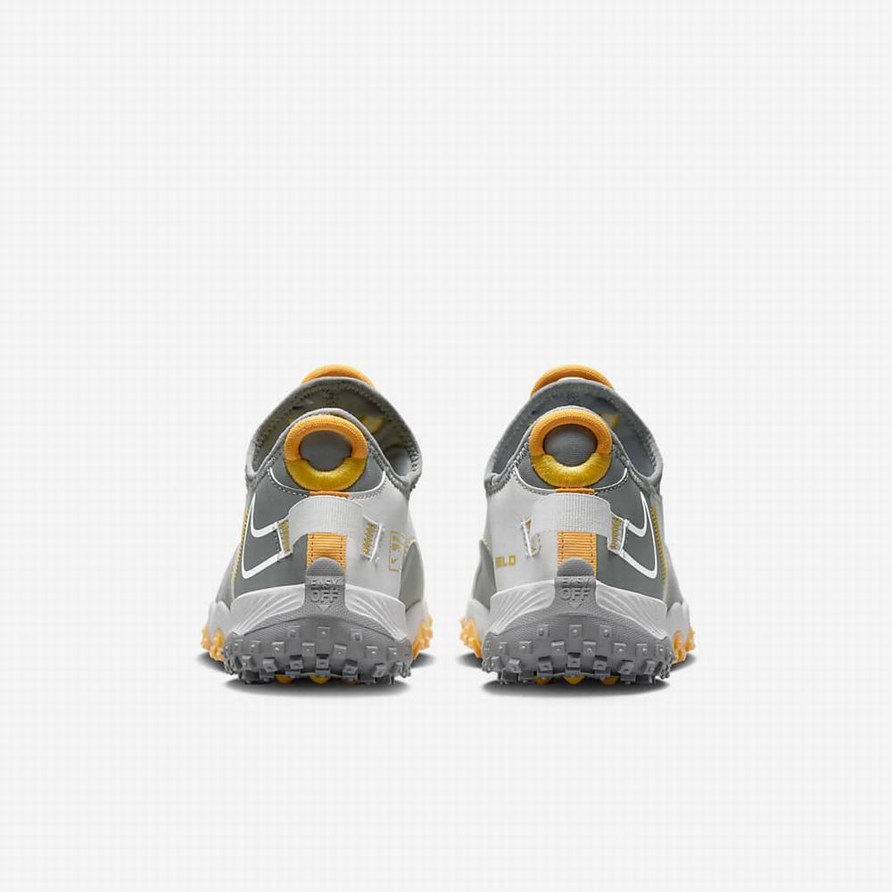 Nike Future Field Gyerek Focicipő Szürke Narancssárga Sárga | NI2573-X81
