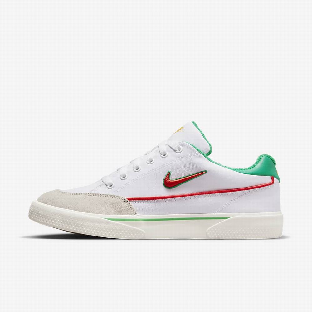 Nike GTS 97 Férfi Utcai Cipő Fehér Zöld Világos Barna Világos Piros | NI2758-W69