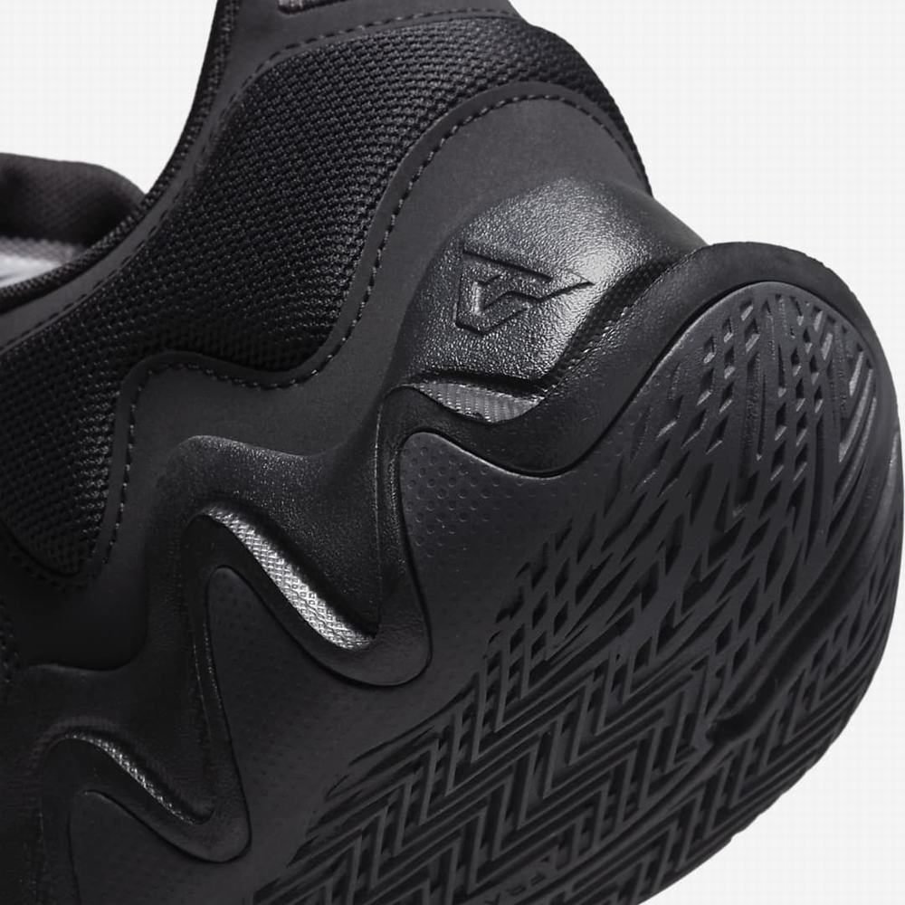 Nike Giannis Immortality 2 Női Kosárlabda Cipő Fekete Szürke Fehér Fekete | NI1904-D84