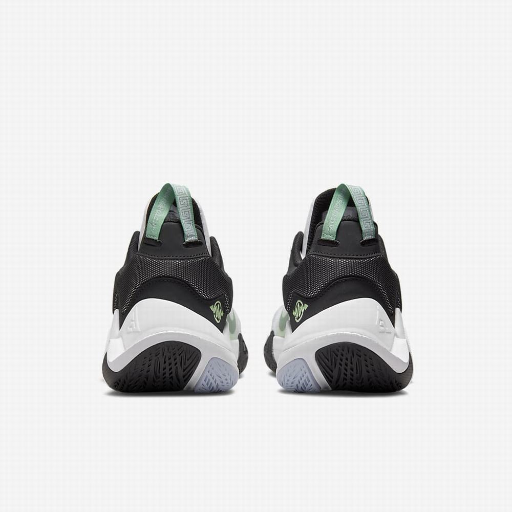 Nike Giannis Immortality 2 Női Kosárlabda Cipő Fehér Szürke Fekete | NI7061-F78