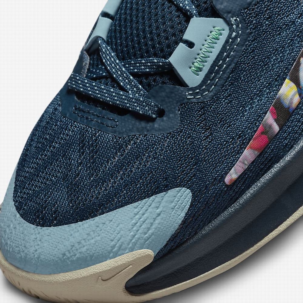 Nike Giannis Immortality 2 SE Gyerek Kosárlabda Cipő Kék Rózsaszín Szürke Zöld | NI8571-Z07