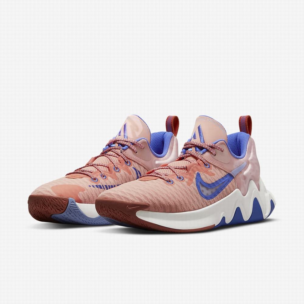 Nike Giannis Immortality Férfi Kosárlabda Cipő Narancssárga Kék | NI9057-V08