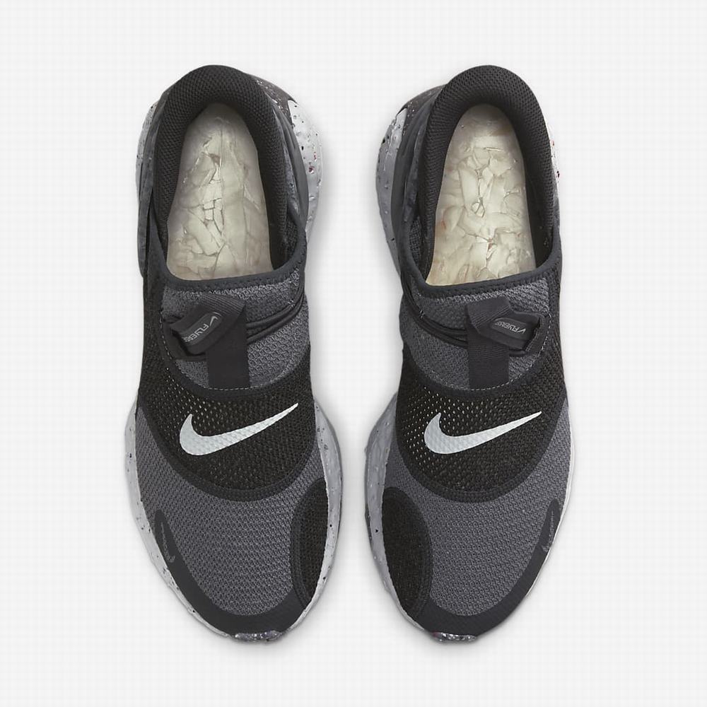 Nike Glide FlyEase Férfi Utcai Cipő Szürke Fekete Szürke Szürke | NI2635-X93