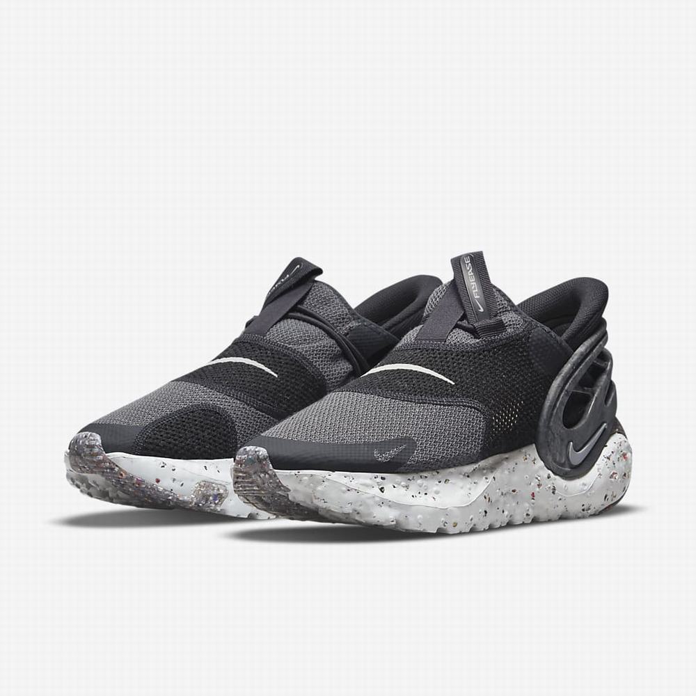 Nike Glide FlyEase Férfi Utcai Cipő Szürke Fekete Szürke Szürke | NI2635-X93